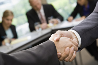 business handshake